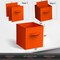 Sorbus Large 13" Storage Bins - 12 Pack Sturdy Collapsible Fabric Storage Cubes with Handle